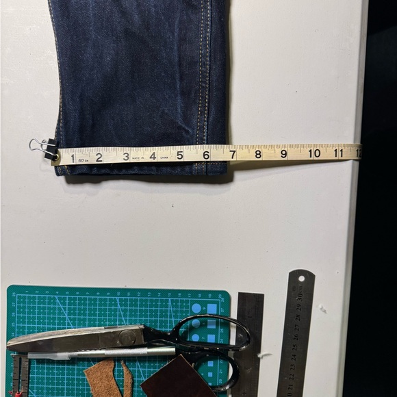 American Eagle double knee selvedge denim jeans 30 waist Work Pants. - Picture 16 of 16